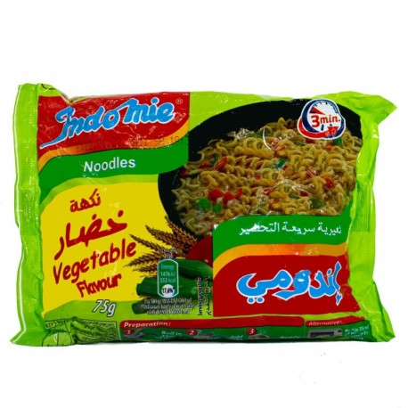 نودل 75g اندومی طعم سبزیجات ( Indomie) - نودل 75g اندومی طعم سبزیجات ( Indomie)