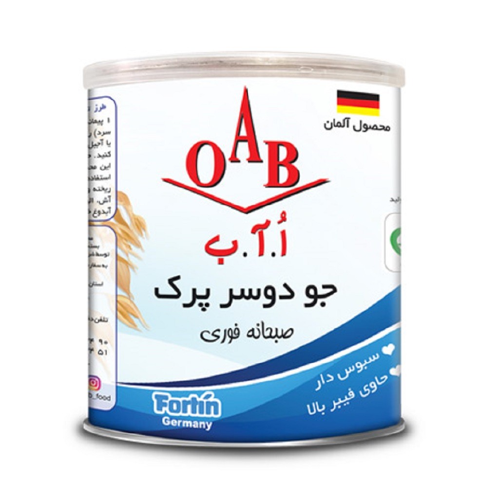 جو دوسر پرک 300 گرم صبحانه فوری OAB - جو دوسر پرک 300 گرم صبحانه فوری OAB