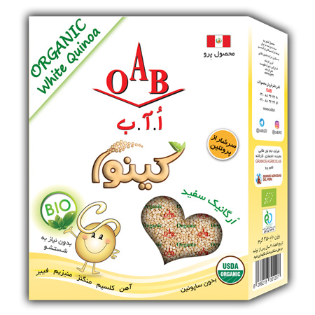 کینوا سفید اورگانیک OAB - کینوا سفید اورگانیک OAB