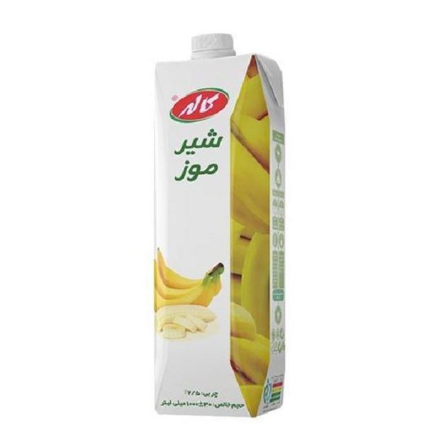 شیر موز 1 لیتر کاله - شیر موز 1 لیتر کاله