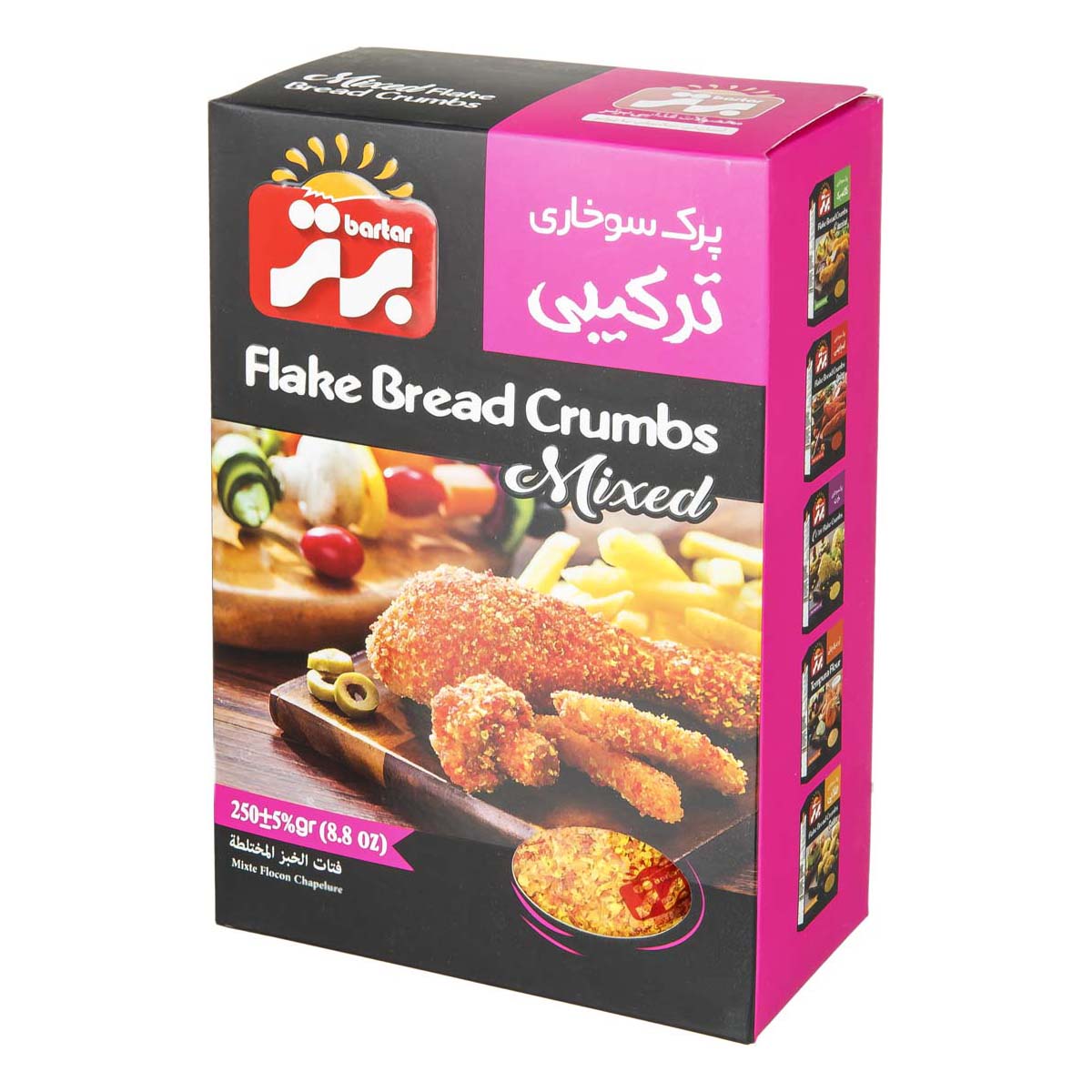 پرک سوخاری ترکیبی 250 گرم برتر - پرک سوخاری ترکیبی 250 گرم برتر