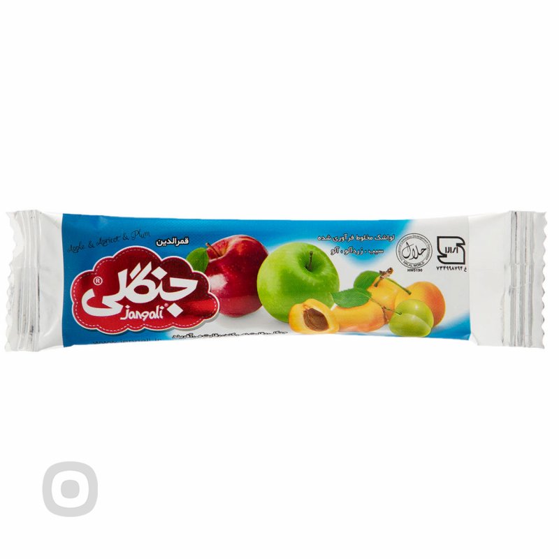 لواشک آلو و سیب 15 گرم جنگلی - لواشک آلو و سیب 15 گرم جنگلی