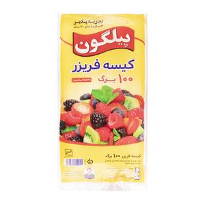 کیسه فریزر 100 برگ 35*25 سانتی متر پیلگون - کیسه فریزر 100 برگ 35*25 سانتی متر پیلگون