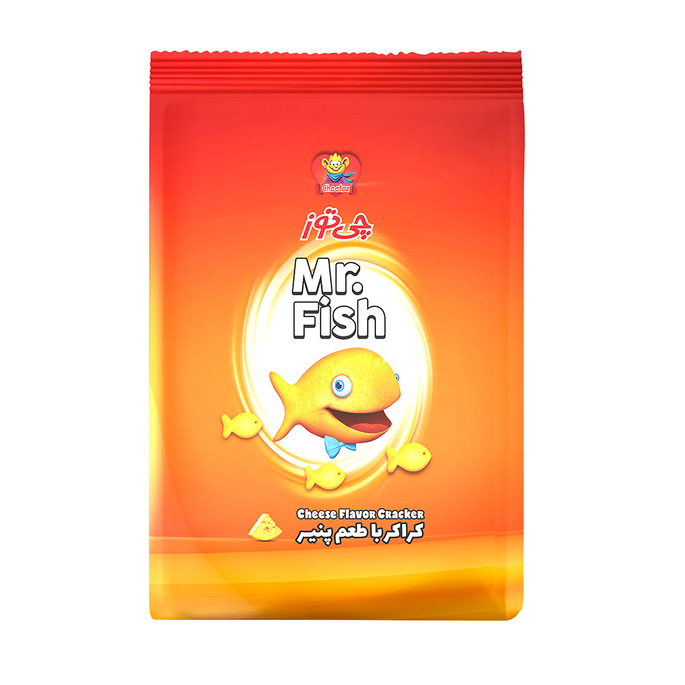 کراکر پنیری 90 گرم ماهی چی توز - کراکر پنیری 90 گرم ماهی چی توز