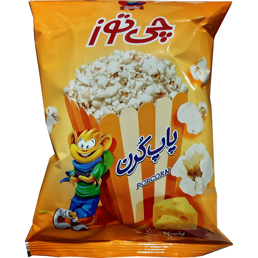 پاپ کورن پنیری چی توز ۳۵ گرمی - پاپ کورن پنیری چی توز ۳۵ گرمی