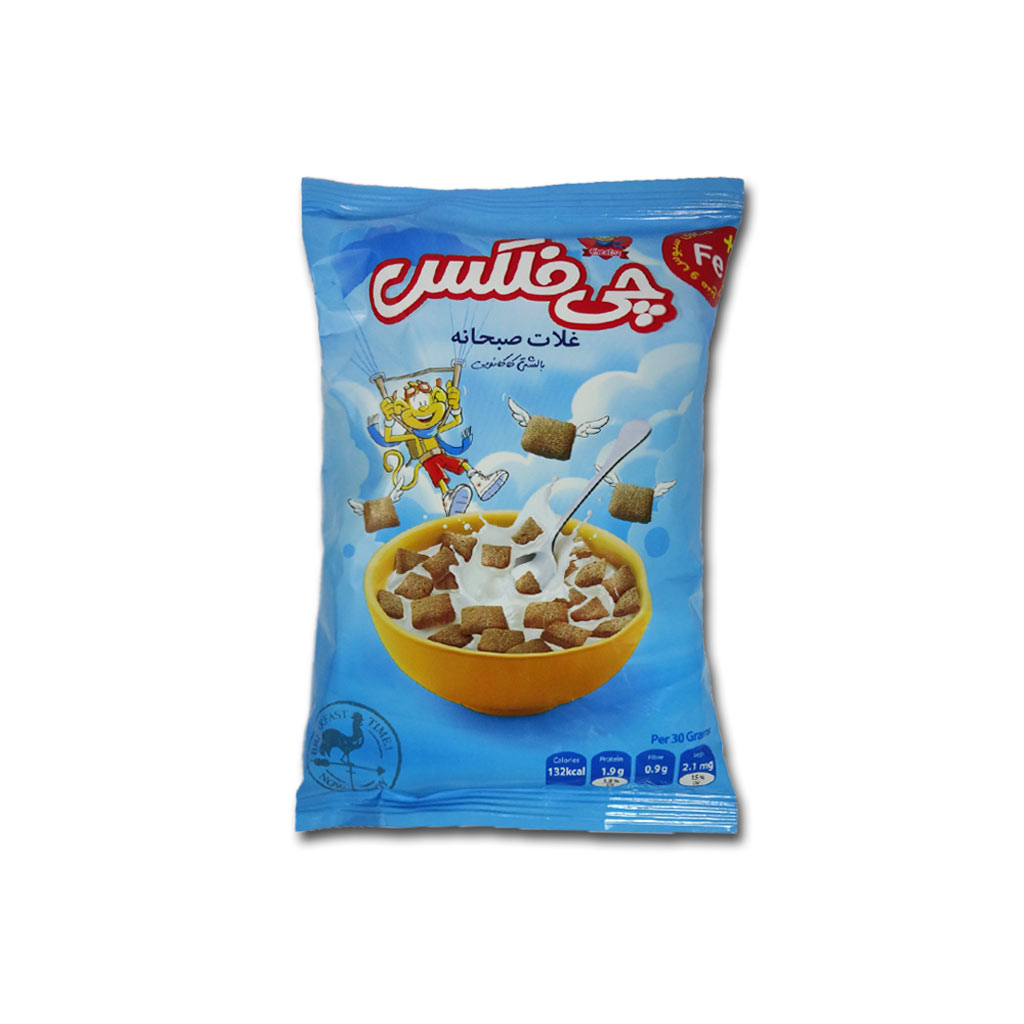 چی فلکس بالشتی کاکائویی 105g چی توز - غلات صبحانه چی فلکس بالشتی کاکائویی 105 گرم چی توز