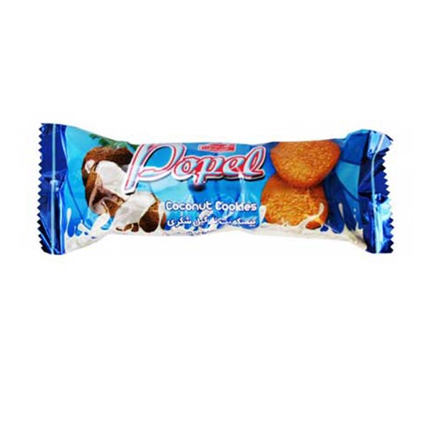 بیسکویت نارگیلی پاپل 80 گرم شیرین عسل - بیسکویت نارگیلی پاپل 80 گرم شیرین عسل