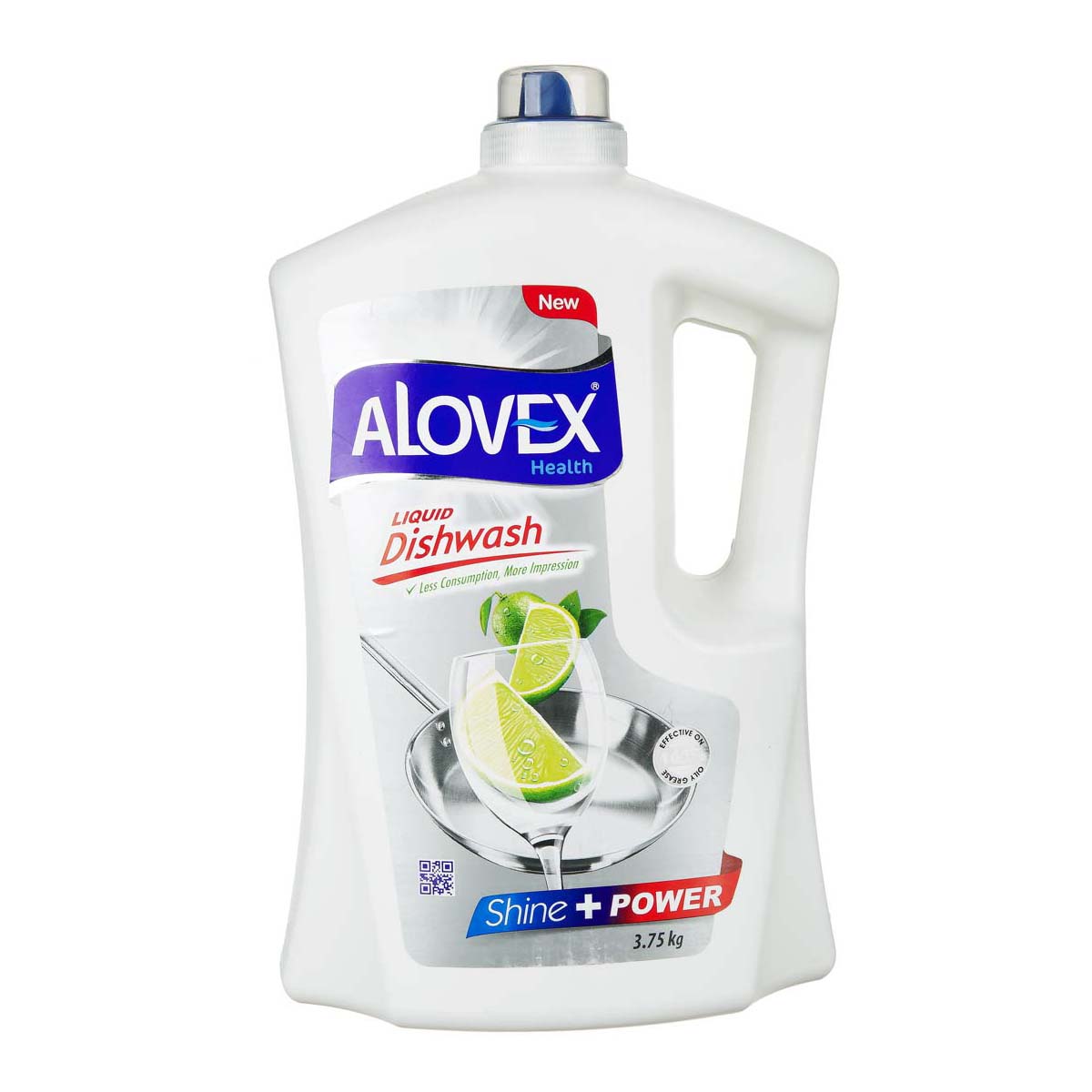 مایع ظرفشویی آلوکس لیمویی مدل Shine مقدار 3750 گرم(ALOVEX) - مایع ظرفشویی آلوکس لیمویی مدل Shine مقدار 3750 گرم