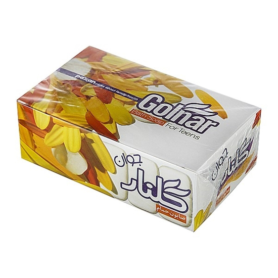 صابون سفید گلنار جوان 100 گرم بسته 5 عددی - صابون سفید گلنار جوان 100 گرم بسته 5 عددی