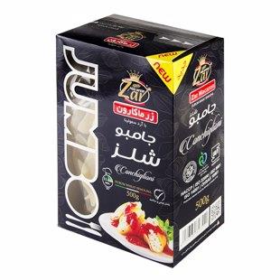 ماکارونی فرمی جامبو شلز 500 گرمی زرماکارون - ماکارونی فرمی جامبو شلز 500 گرمی زرماکارون