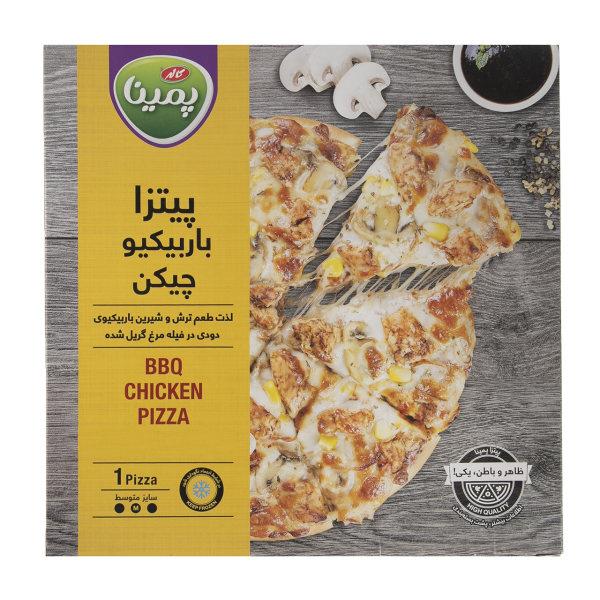 پیتزا باربیکیو چیکن 470 گرم پمینا - پیتزا باربیکیو چیکن 470 گرم پمینا