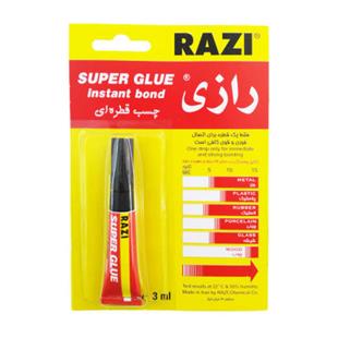 چسب قطره ای 3 گرمی رازی - چسب قطره ای 3 گرمی رازی