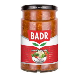 ترشی لیته بندری شیشه 630 گرمی بدر - ترشی لیته بندری شیشه 630 گرمی بدر