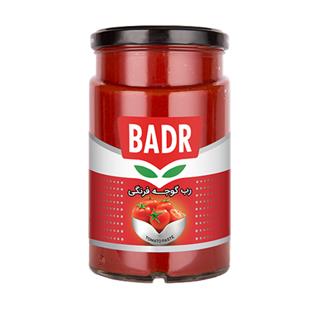 رب گوجه فرنگی شیشه 650 گرمی بدر - رب گوجه فرنگی شیشه 650 گرمی بدر