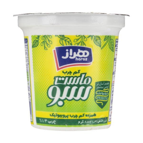 ماست سبو کم چرب 800 گرم هراز - ماست سبو کم چرب 800 گرم هراز