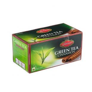تی بگ چای سبز و دارچین 25 عددی 75 گرمی گلستان - تی بگ چای سبز و دارچین 25 عددی 75 گرمی گلستان