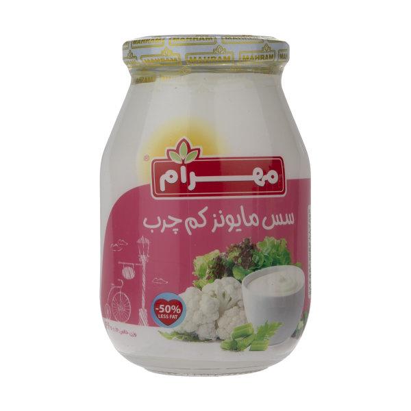 سس مایونز کم چرب مهرام مقدار 460 گرم - سس مایونز کم چرب مهرام مقدار 460 گرم