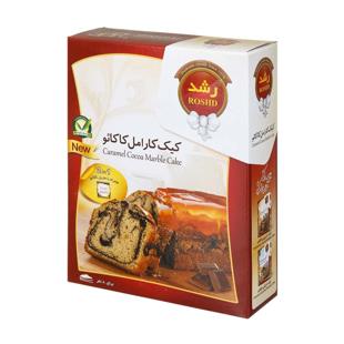 پودرکیک کارامل کاکائو 500 گرمی رشد - پودرکیک کارامل کاکائو 500 گرمی رشد