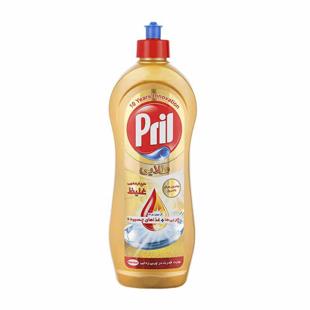 مایع ظرفشویی 2 برابر قوی تر 750 گرمی طلایی پریل - مایع ظرفشویی 2 برابر قوی تر 750 گرمی طلایی پریل