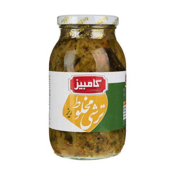 ترشی مخلوط ریز کامبیز مقدار 670 گرم - ترشی مخلوط ریز کامبیز مقدار 670 گرم
