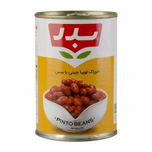 کنسرو لوبیا چیتی قوطی 420 گرم بدر - کنسرو لوبیا چیتی قوطی 420 گرم بدر