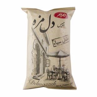 چیپس دل مزه فلفل سیاه 100گرمی مزمز - چیپس دل مزه فلفل سیاه 100گرمی مزمز