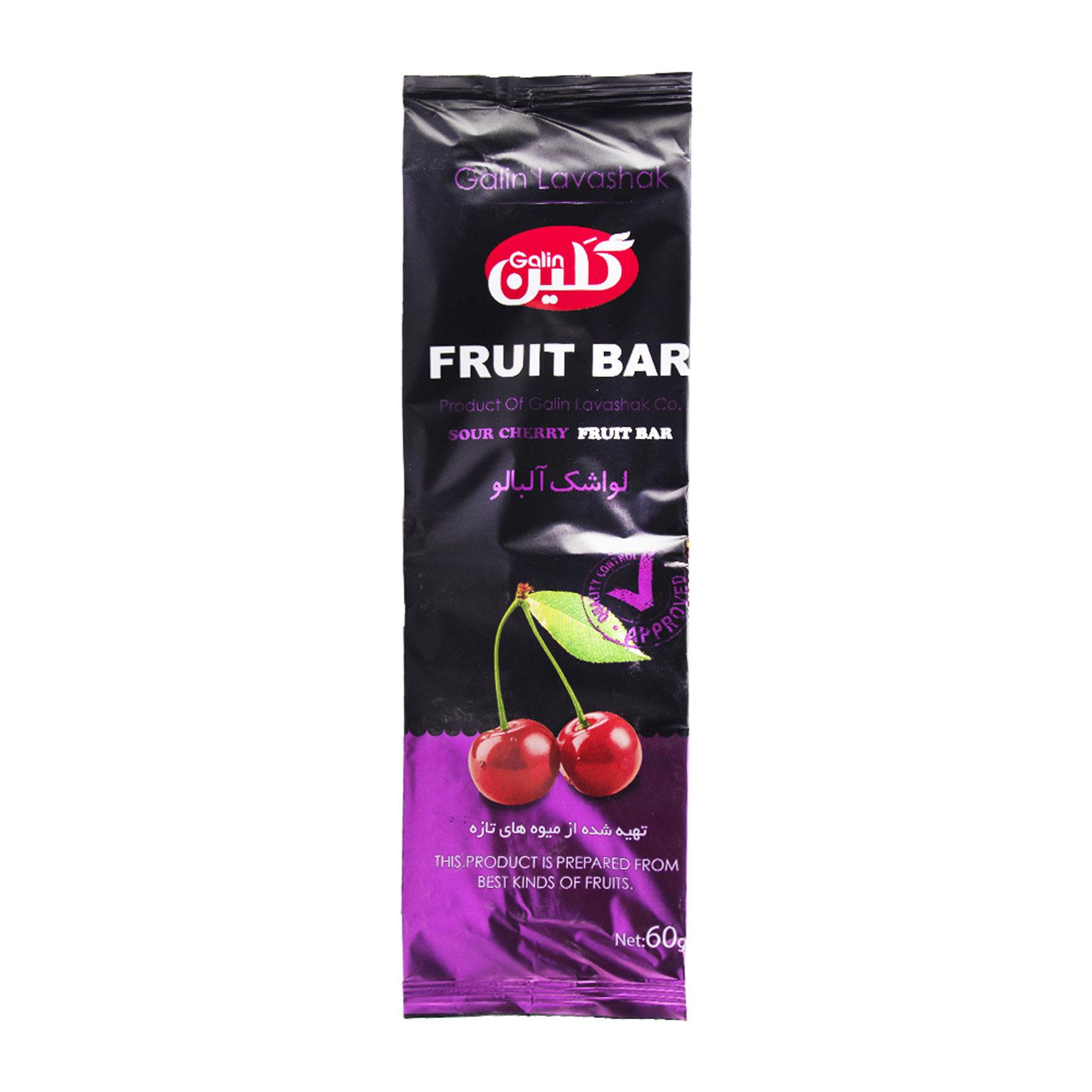 لواشک متالایز آلبالو 60g گلین - لواشک متالایز آلبالو 60 گرمی گلین