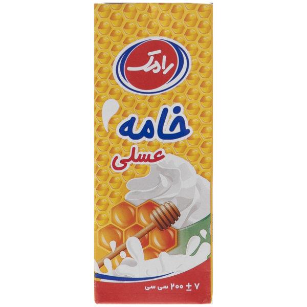 خامه عسلی 200 گرم رامک - خامه عسلی 200 گرم رامک
