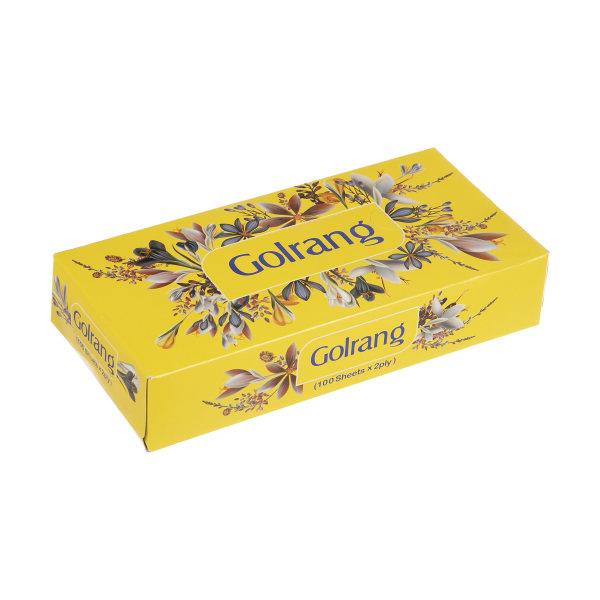 دستمال کاغذی 100 برگ گلرنگ مدل - دستمال کاغذی 100 برگ گلرنگ مدل 2ply