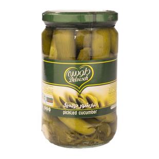 خیارشور درجه یک 750 گرمی دلوسه - خیارشور درجه یک 750 گرمی دلوسه