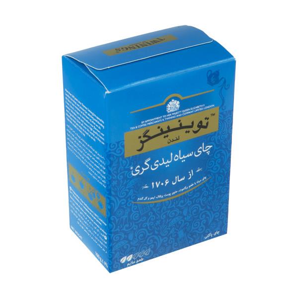 چای سیاه لیدی گری توینینگز - 100 گرم - چای سیاه لیدی گری توینینگز - 100 گرم