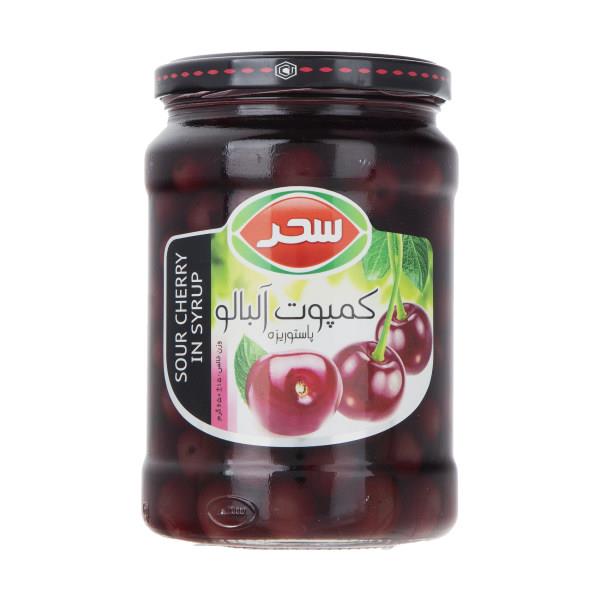 کمپوت آلبالو سحر - 650 گرم - کمپوت آلبالو سحر - 650 گرم