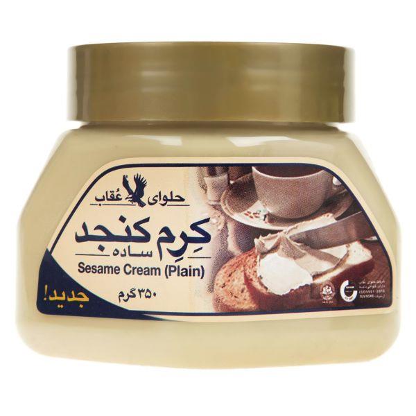 کرم کنجد ساده 350 گرم عقاب - کرم کنجد ساده 350 گرم عقاب