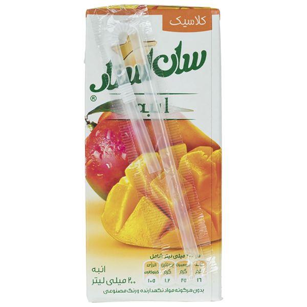 آبمیوه انبه 200 سی سی سان استار - آبمیوه انبه 200 سی سی سان استار
