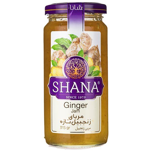 مربا زنجبیل تازه شانا - 315 گرم - مربا زنجبیل تازه شانا - 315 گرم