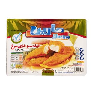 فیله مرغ سوخاری 400 گرمی مارین - فیله مرغ سوخاری 400 گرمی مارین