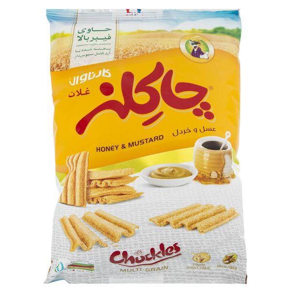 چیپس غلات با طعم عسل و خردل 75g چاکلز - چیپس غلات با طعم عسل و خردل 75g چاکلز