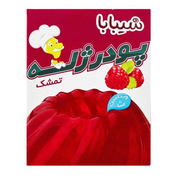 پودر ژله تمشک شیبابا مقدار 100 گرم - پودر ژله تمشک شیبابا مقدار 100 گرم