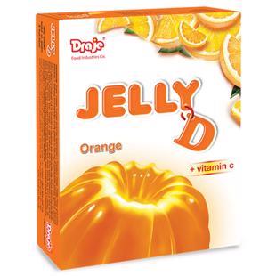 پودر ژله پرتقال 100g جلید - پودر ژله پرتقال 100 گرمی دراژه