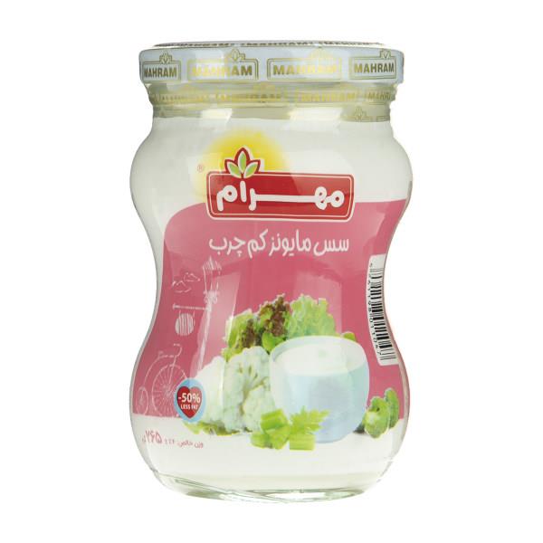 سس مایونز کم چرب 265g - سس مایونز کم چرب مهرام مقدار 265 گرم