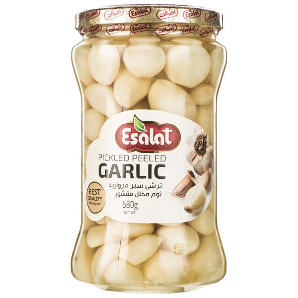 ترشی سیر مروارید اصالت مقدار 680 گرم - ترشی سیر مروارید اصالت مقدار 680 گرم