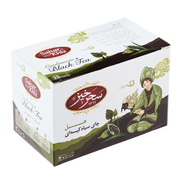 چای سیاه کیسهای هل سحرخیز بسته 20 عددی - چای سیاه کیسهای هل سحرخیز بسته 20 عددی