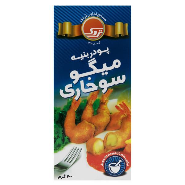 پودر بنیه میگو سوخاری تردک مقدار 200 گرم - پودر بنیه میگو سوخاری تردک مقدار 200 گرم