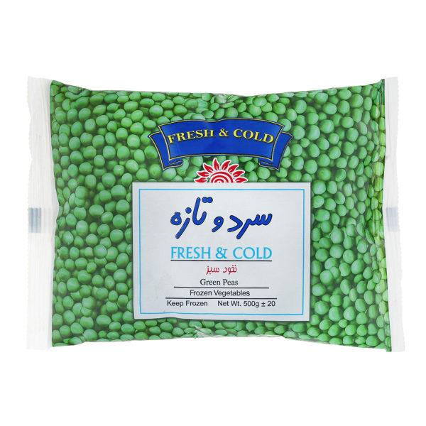 نخود سبز منجمد سرد و تازه - نخود سبز منجمد سرد و تازه