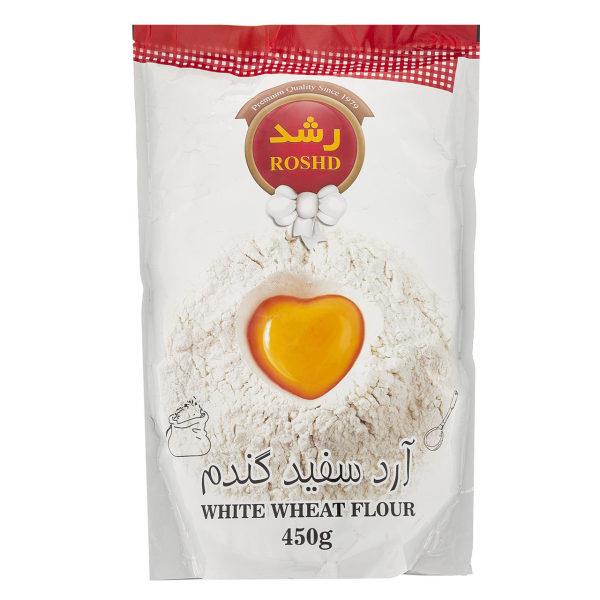 آرد سفید گندم رشد مقدار 450g - آرد سفید گندم رشد مقدار 450 گرم