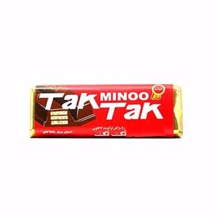 شکلات دو انگشتی تک تک 18 گرمی مینو - شکلات دو انگشتی تک تک 18 گرمی مینو