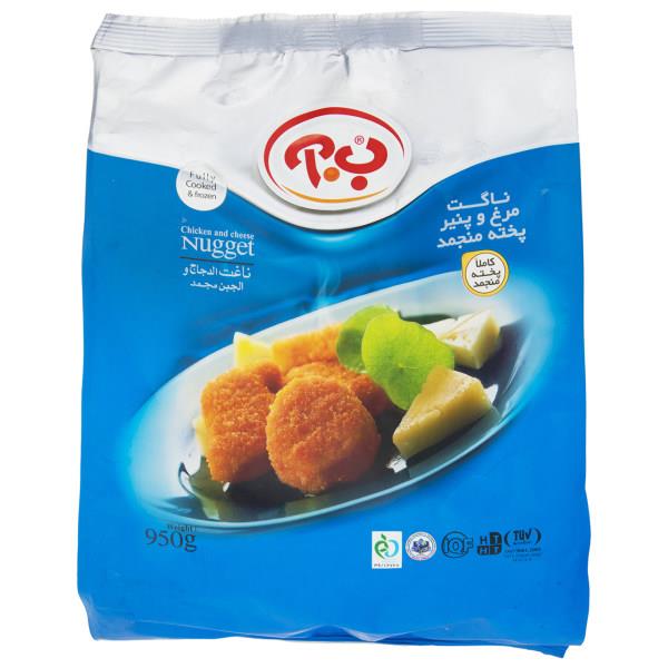 ناگت مرغ و پنیر 950 گرمی ب.آ - ناگت مرغ و پنیر 950 گرمی ب.آ