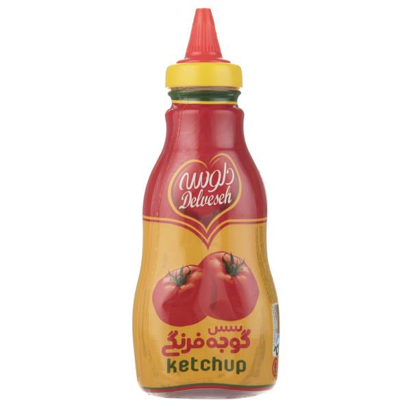 سس گوجه فرنگی 400 گرم دلوسه - سس گوجه فرنگی 400 گرم دلوسه