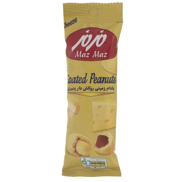 بادام زمینی 40g مزمز - بادام زمینی روکش دار پنیری 40 گرم مزمز
