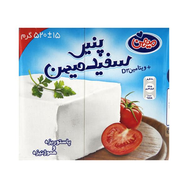 پنیر سفید میهن مقدار 520 گرم - پنیر سفید میهن مقدار 520 گرم
